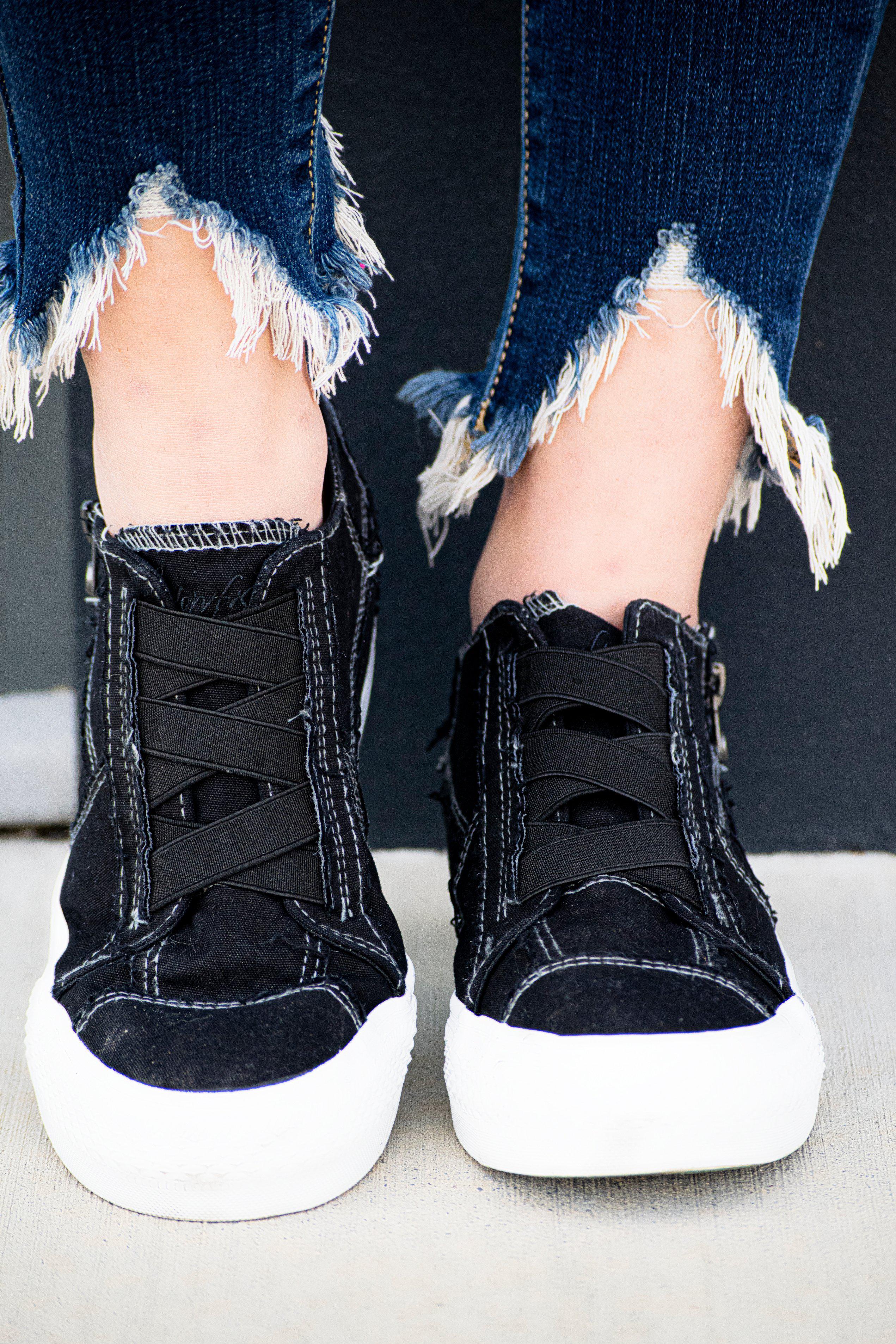 Blowfish fashion wedge sneakers