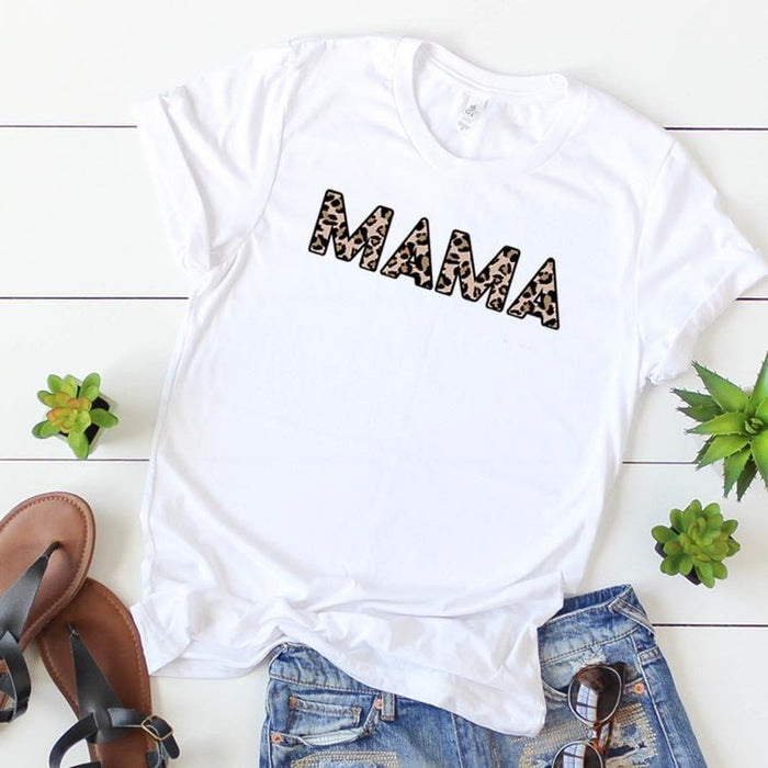 Mama Leopard Tee - 512 Boutique