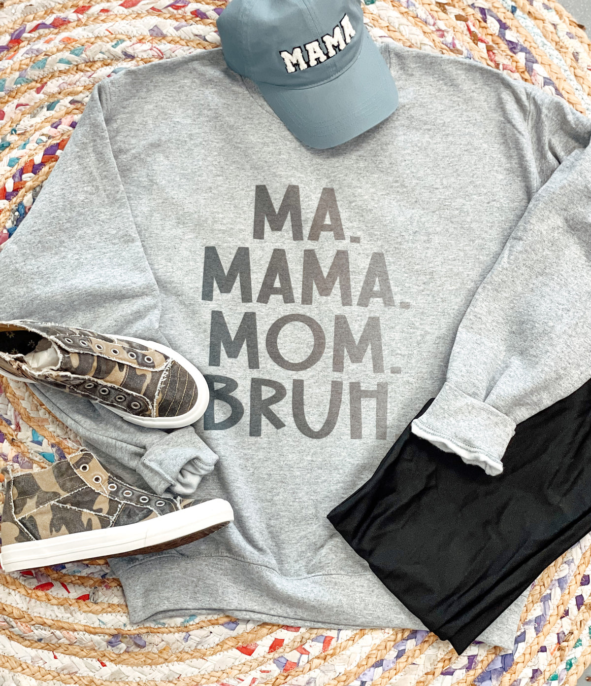 Ma. Mama. Bruh. Sweatshirt