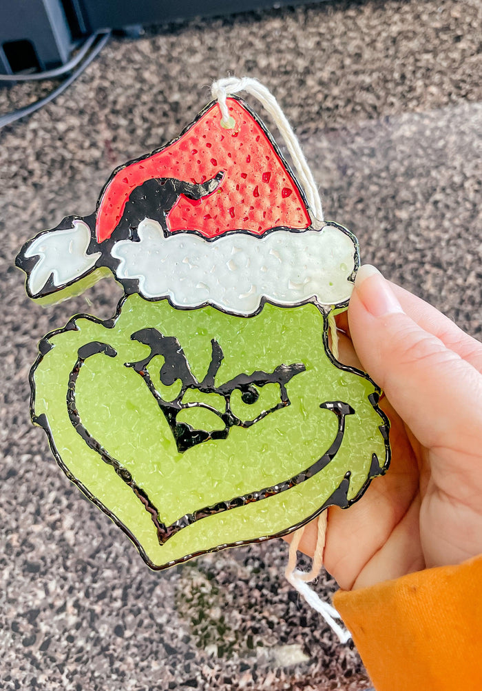 Grinch Car freshie